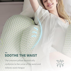 MaterniCare SnuggleMate Pregnancy, Maternity & Nursing Support Pillow Maternity Pillow