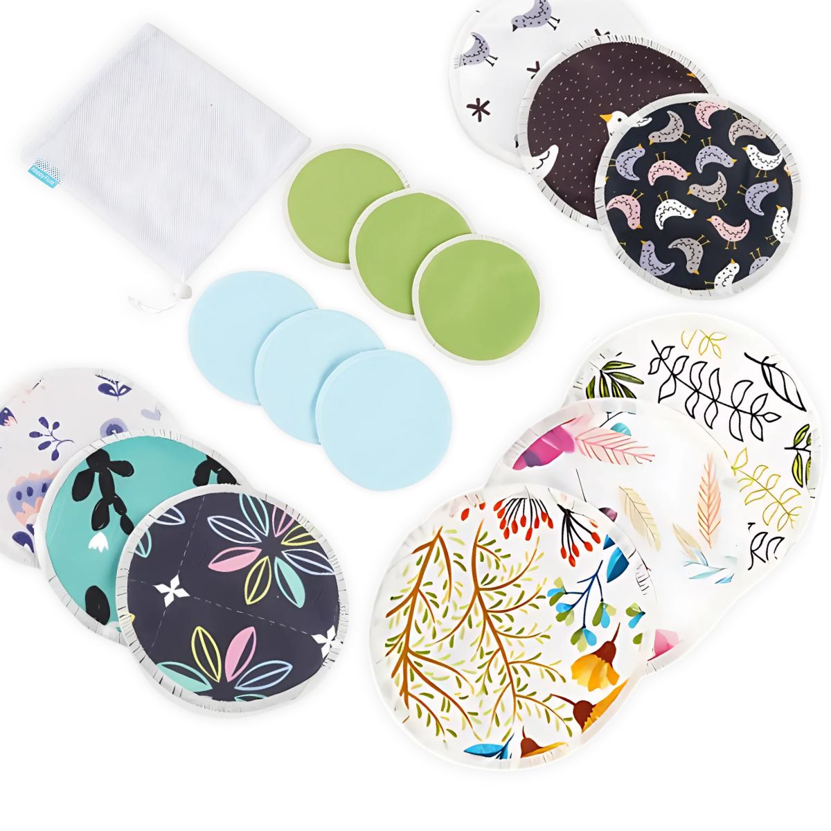 MaterniCareMaterniCare Reusable Bamboo Nursing Pads – 6 - Pack (12 cm)Nursing Pads - Babies Mart Australia
