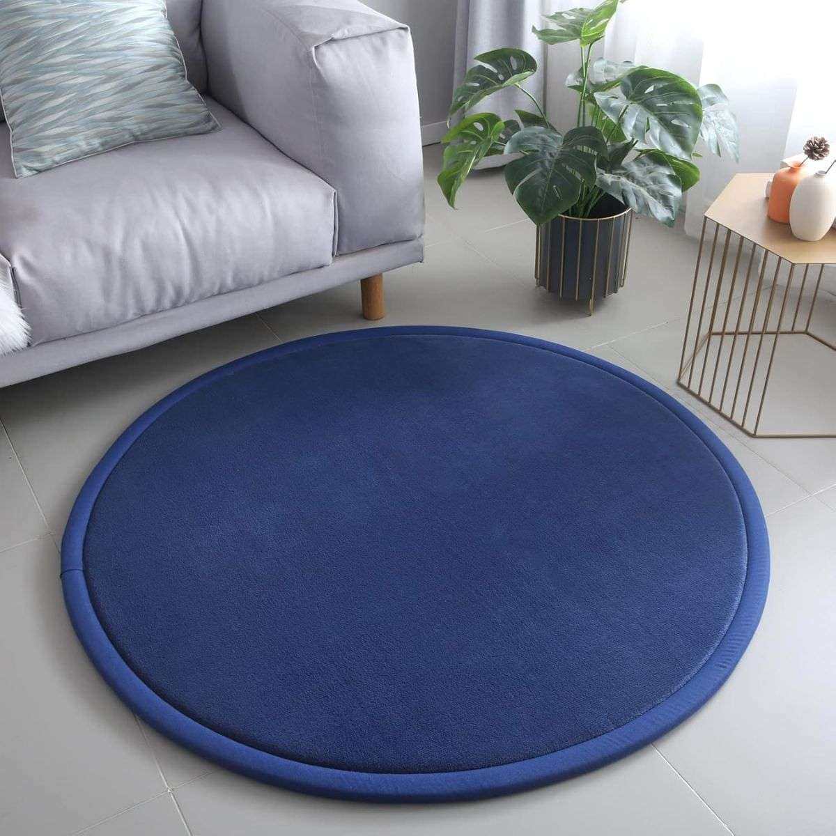 Toddly CushyCrawl V2.0 waterproof memory foam play mat with coral velvet surface