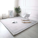Toddly CushyCrawl V2.0 waterproof memory foam play mat on wooden floor