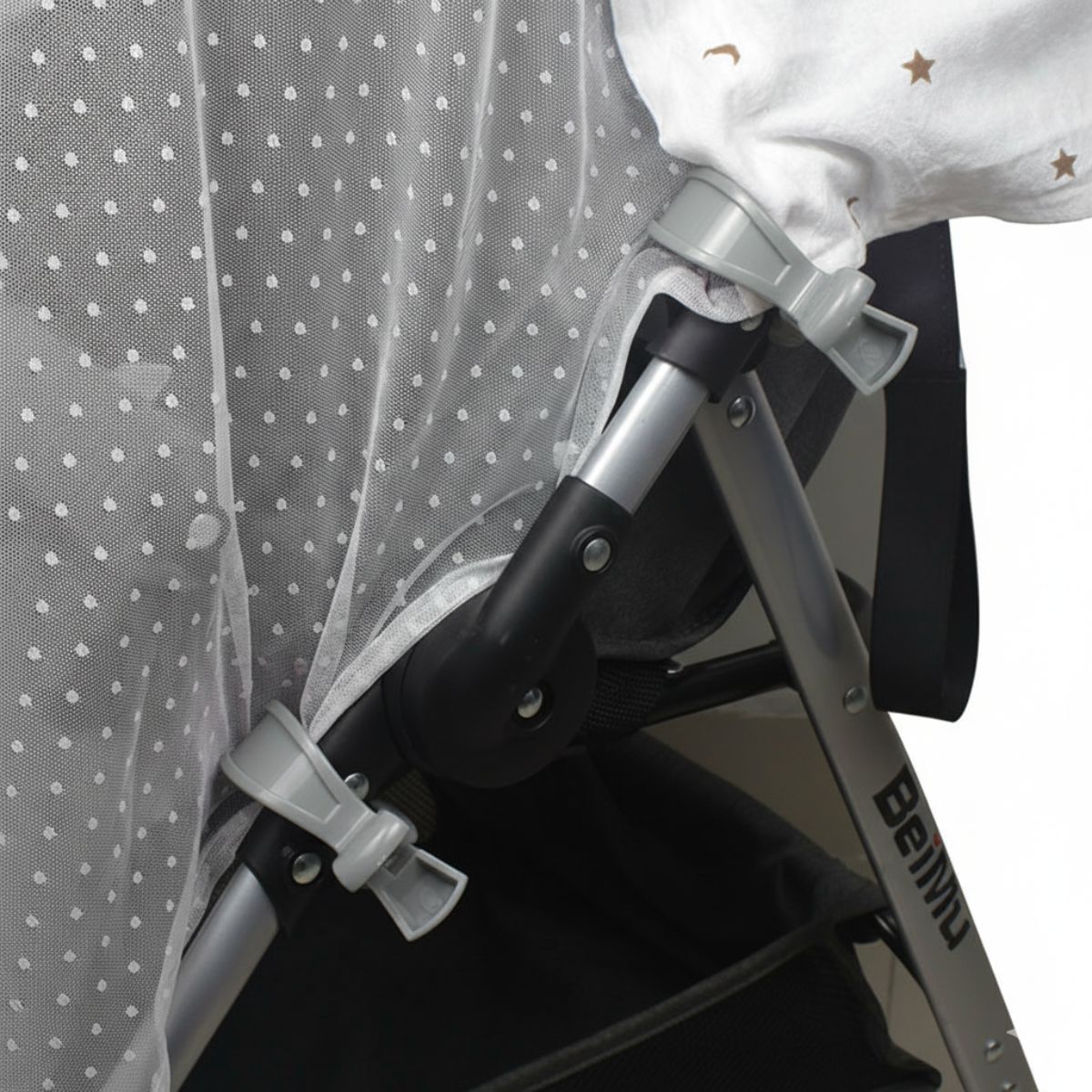 Movana Universal Stroller Blanket Clip | Windproof, Heavy - Duty Plastic Pram Clip for Securing Blankets, Toys & Muslins