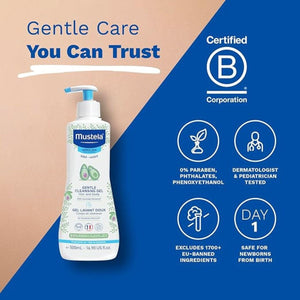 Mustela Gentle Cleansing Gel (500ml) Baby Skincare