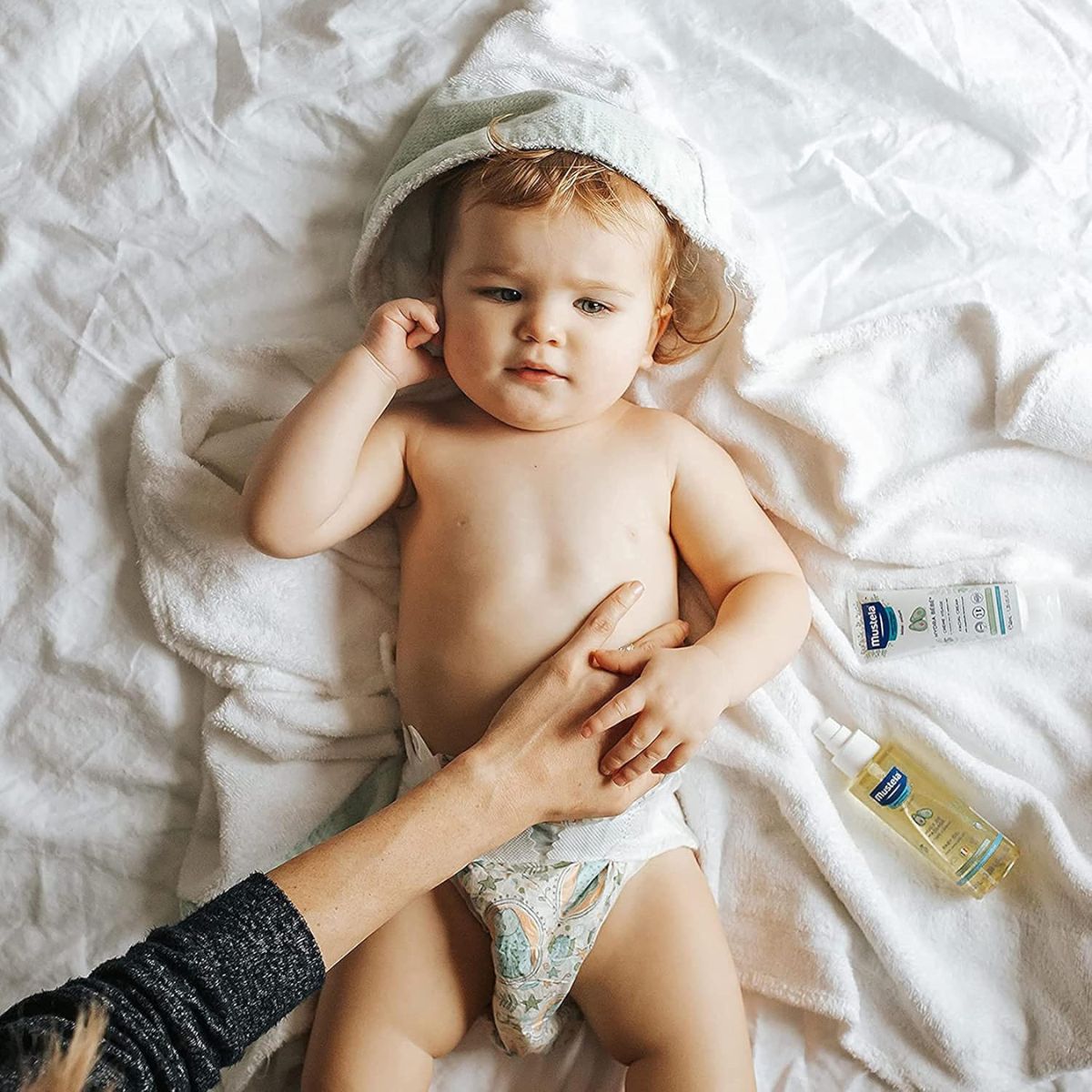 MustelaMustela Baby Massage Oil (110gr/100ml)Baby Skincare - Babies Mart Australia