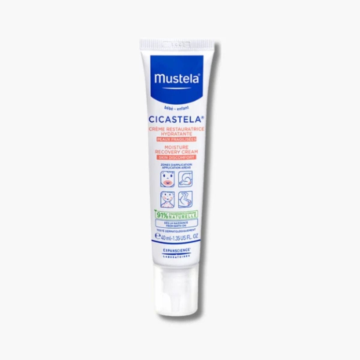 MustelaMustela Cicastela Recovery Cream (40ml)Baby Skincare - Babies Mart Australia