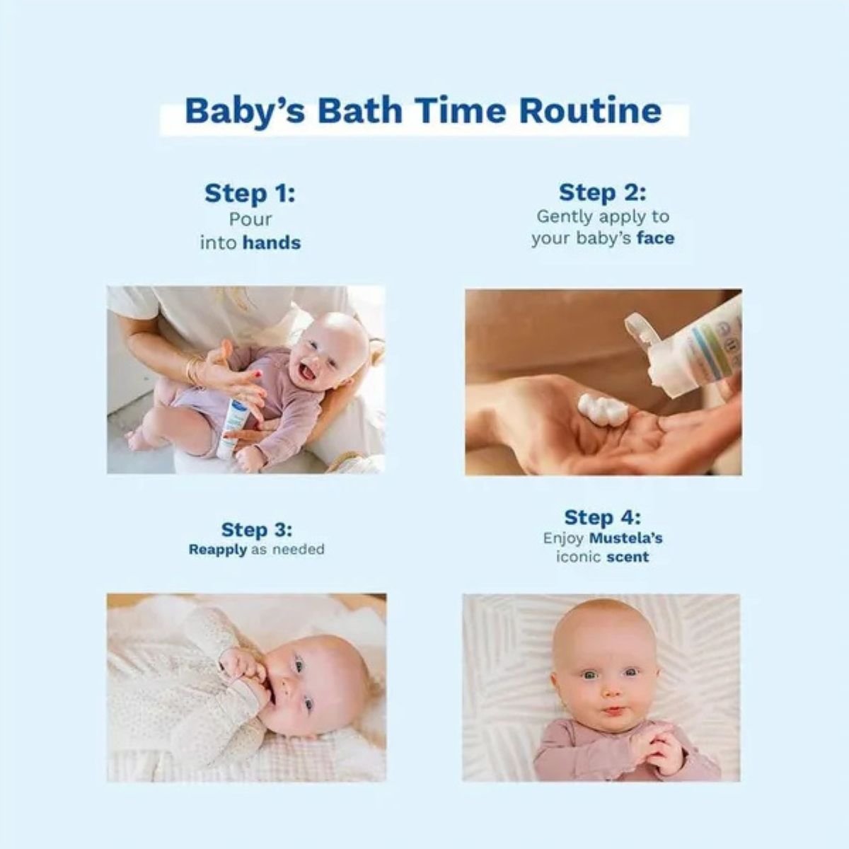 MustelaMustela Hydra Bébé Face Cream 40mlBaby Skincare - Babies Mart Australia