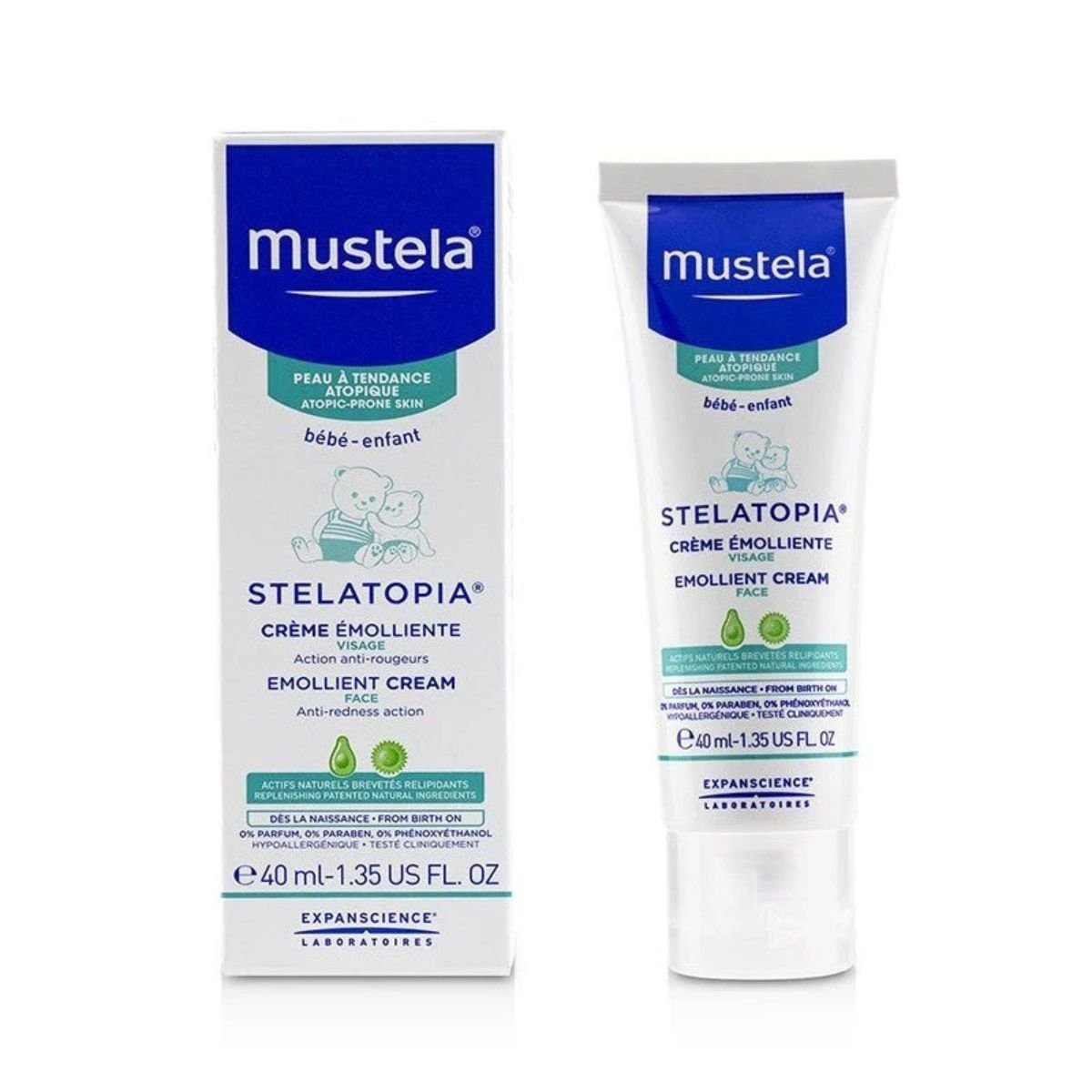 MustelaMustela Stelatopia Face Cream (40ml)Baby Skincare - Babies Mart Australia