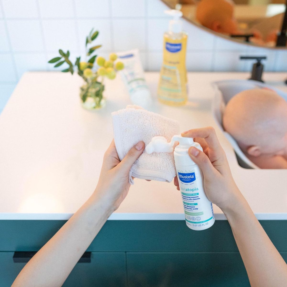 MustelaMustela Stelatopia Foam Shampoo (150ml)Baby Skincare - Babies Mart Australia