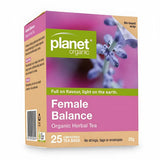 Planet OrganicPlanet Organic Female Balance Tea BagsTea - Babies Mart Australia