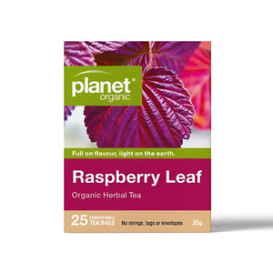 Planet OrganicPlanet Organic Raspberry Leaf Tea BagsTea - Babies Mart Australia