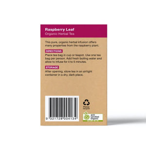 Planet OrganicPlanet Organic Raspberry Leaf Tea BagsTea - Babies Mart Australia