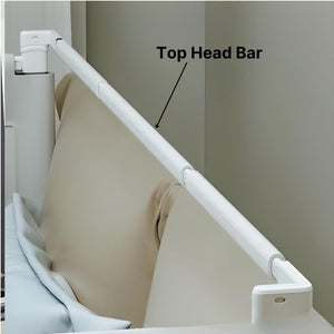 Toddly DreamGuard Adjustable Bed Rail Sets for Secure & Peaceful Nights Baby Bed Rails