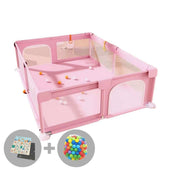 Toddly Explorer Max spacious safe baby playpen with durable Oxford cloth and mesh sides
