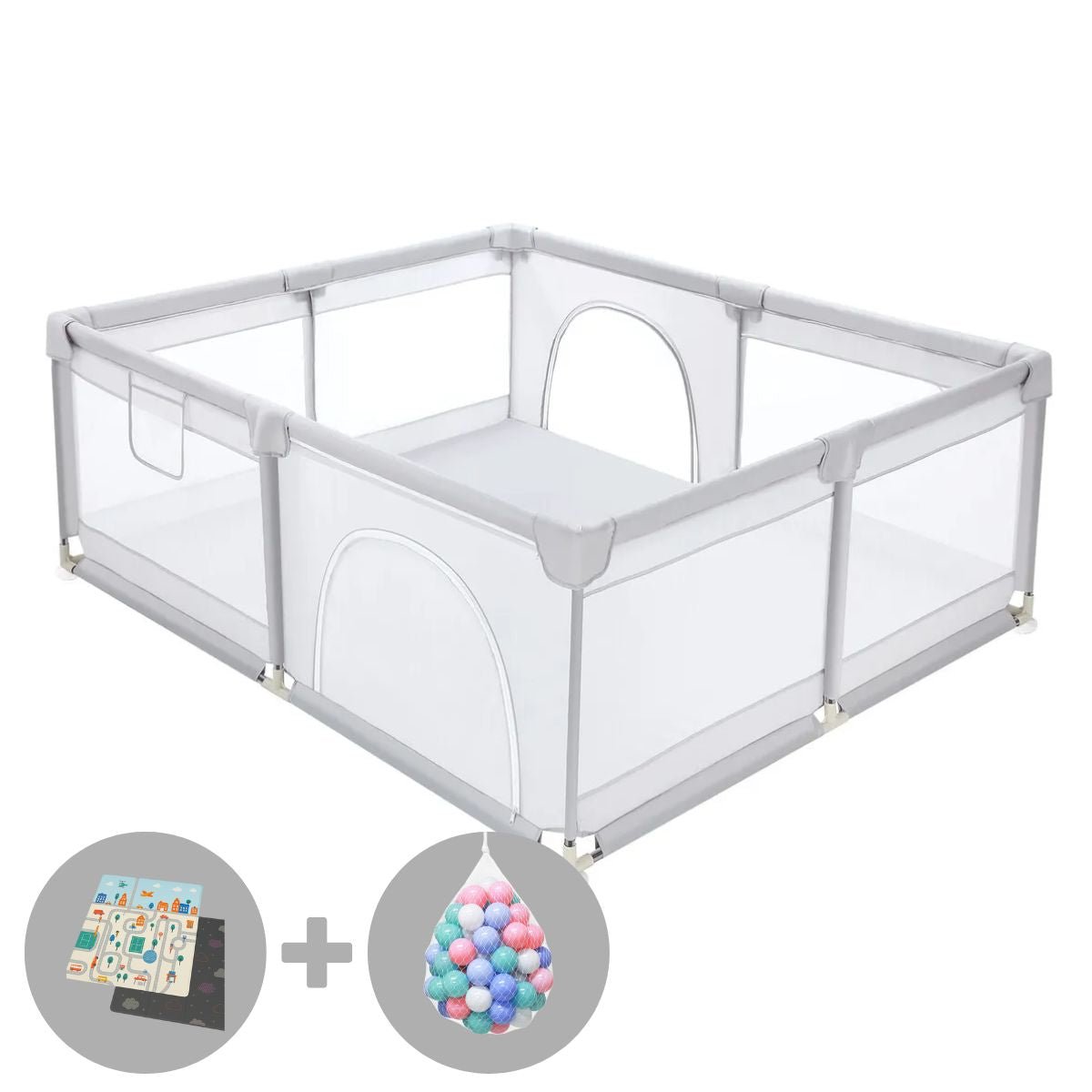 Toddly Explorer Max Baby Play Pen Safe, Stylish & Spacious for Your Child Baby Play Pen