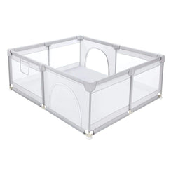 Toddly Explorer Max spacious baby playpen with safety features and durable mesh design