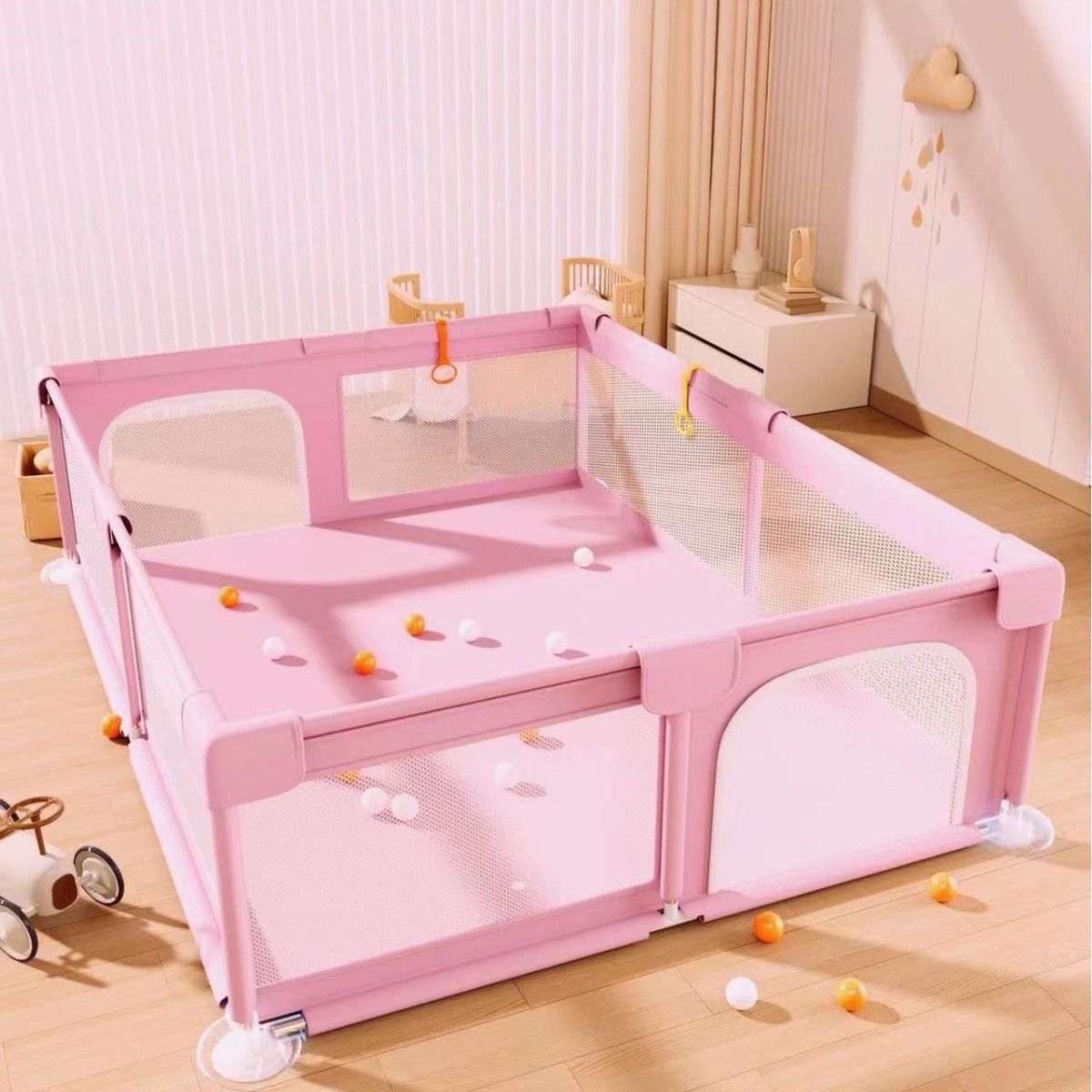 Toddly Explorer Max Baby Play Pen Safe, Stylish & Spacious for Your Child Baby Play Pen