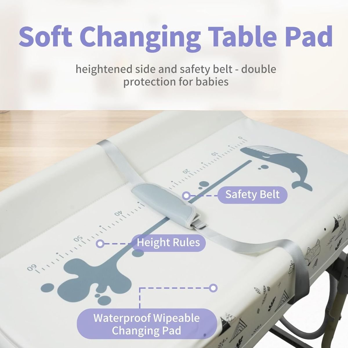 Toddly FlexiBathe – 2 - in - 1 Adjustable Baby Bathtub & Changing Table Baby Changing Table