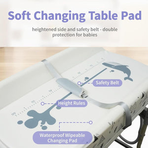 Toddly FlexiBathe – 2 - in - 1 Adjustable Baby Bathtub & Changing Table Baby Changing Table