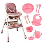 Toddly FlexiGrow high chair with 4-in-1 adjustable design and enhanced safety features