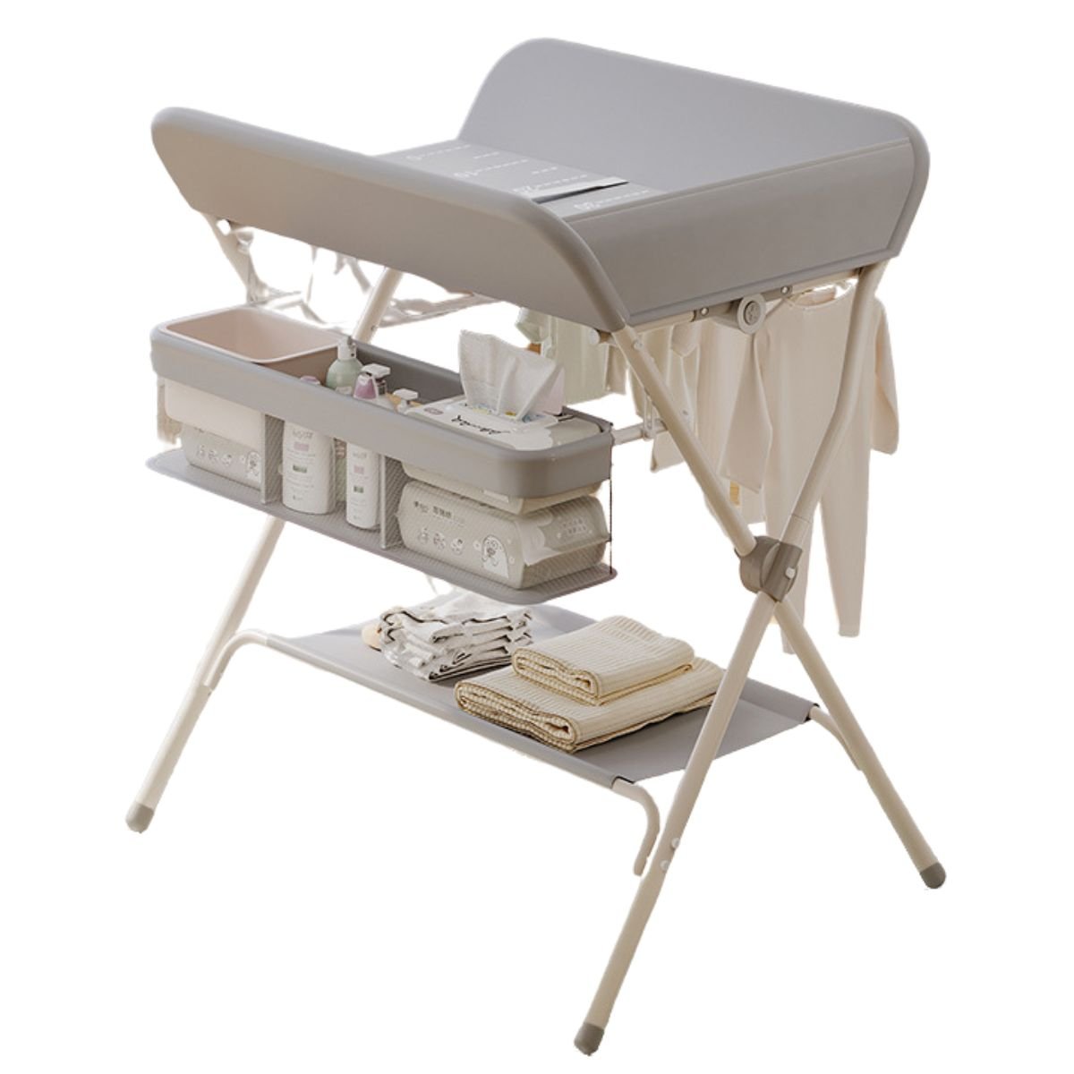 Toddly FlexiStation Baby Changing Table Adjustable & Foldable for Maximum Comfort Baby Changing Table