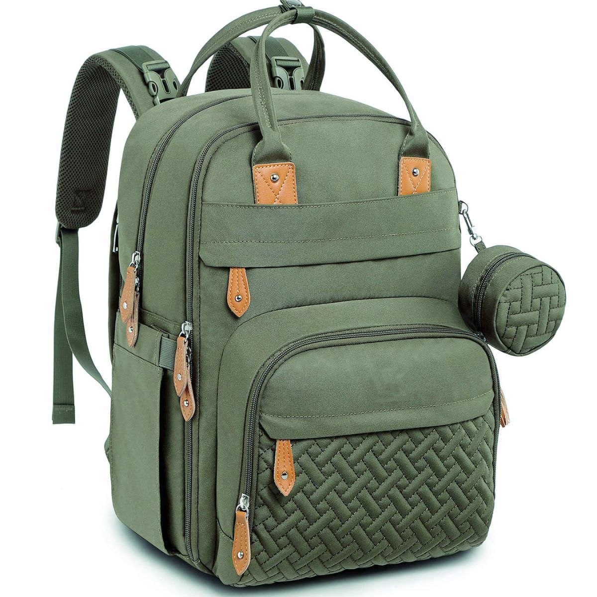 Toddly Urban Ease Series Diaper Bag - Chic Nappy Bag for Daily Baby Essentials Nappy Bags