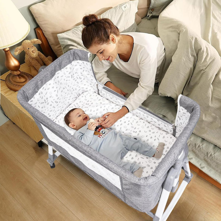 ToddlyToddly CuddleCrib 3 - in - 1 Baby Bassinet with Adjustable Height & Rocking CradleBaby Bassinet - Babies Mart Australia