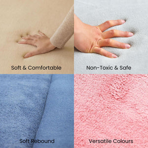 ToddlyToddly CushyCrawl Baby Play Mat Memory Foam Soft & Sensory Tatami MatTatami Mat - Babies Mart Australia