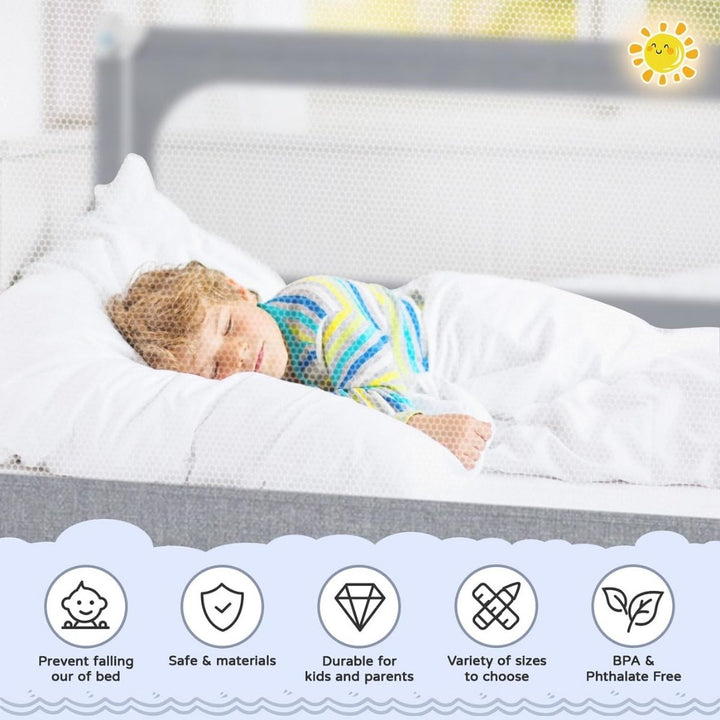 ToddlyToddly DreamGuard Adjustable Bed Rail Sets for Secure & Peaceful NightsBaby Bed Rails - Babies Mart Australia