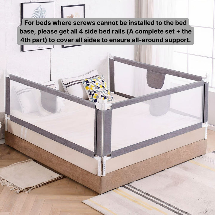 ToddlyToddly DreamGuard Adjustable Bed Rail Sets for Secure & Peaceful NightsBaby Bed Rails - Babies Mart Australia