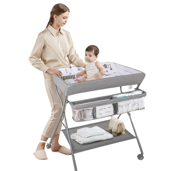 ToddlyToddly FlexiStation Baby Changing Table Adjustable & Foldable for Maximum ComfortBaby Changing Table - Babies Mart Australia