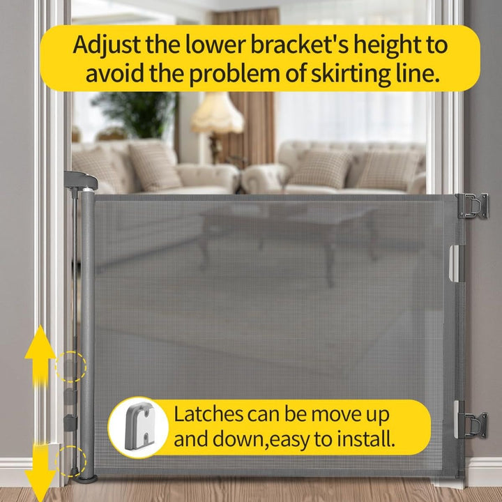 ToddlyToddly GuardMate Retractable Baby Safety Gate Extra Wide & Safe for Babies and PetsBaby Safety Gate - Babies Mart Australia