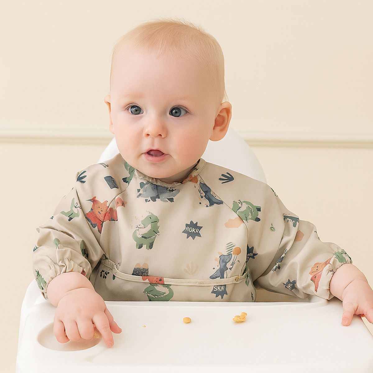 ToddlyToddly Long Sleeve Bib | Waterproof, Full - Coverage Smock for Babies & ToddlersFull Sleeves Bib - Babies Mart Australia