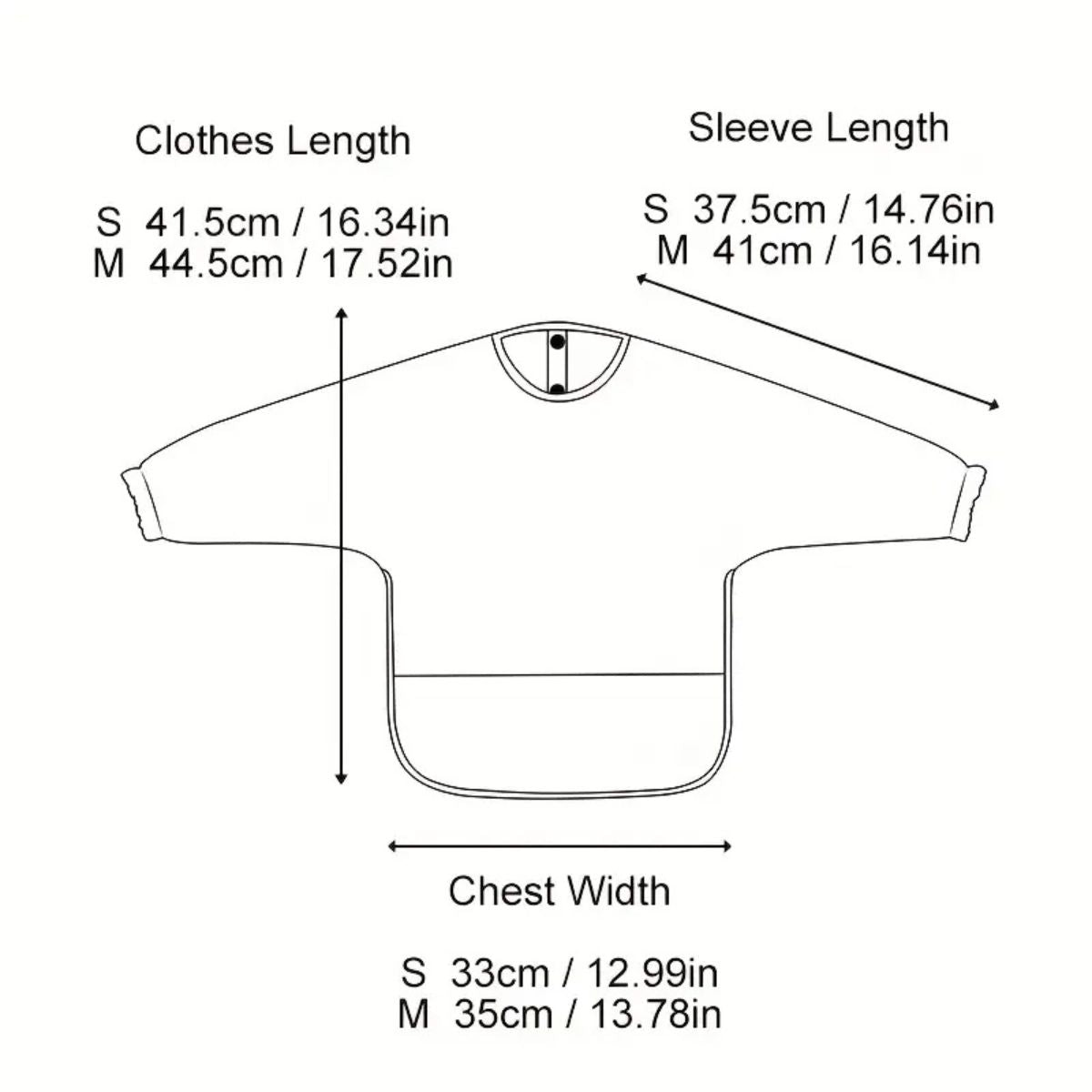 ToddlyToddly Long Sleeve Bib | Waterproof, Full - Coverage Smock for Babies & ToddlersFull Sleeves Bib - Babies Mart Australia