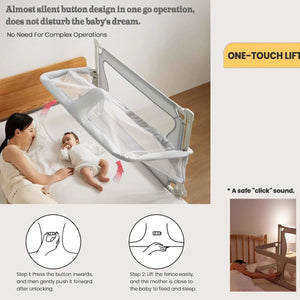 ToddlyToddly NightNest Bedside Sleep Alternative & Extendable Baby Bed RailsBaby Bed Rails - Babies Mart Australia