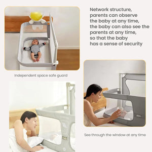 ToddlyToddly NightNest Bedside Sleep Alternative & Extendable Baby Bed RailsBaby Bed Rails - Babies Mart Australia