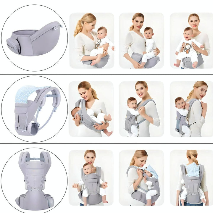 ToddlyToddly SnuggleFlow Baby Carrier Ergonomic Design with Hip SeatBaby Carriers - Babies Mart Australia