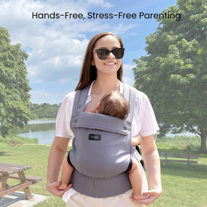 ToddlyToddly SnugNest Ergonomic Baby Carrier – Hip - Healthy & Hands - Free ComfortBaby Carriers - Babies Mart Australia