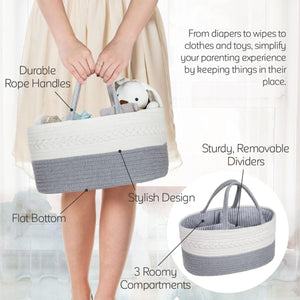 ToddlyToddly Urban Ease Nappy Caddy Modern & Functional Baby OrganiserNappy Bags - Babies Mart Australia