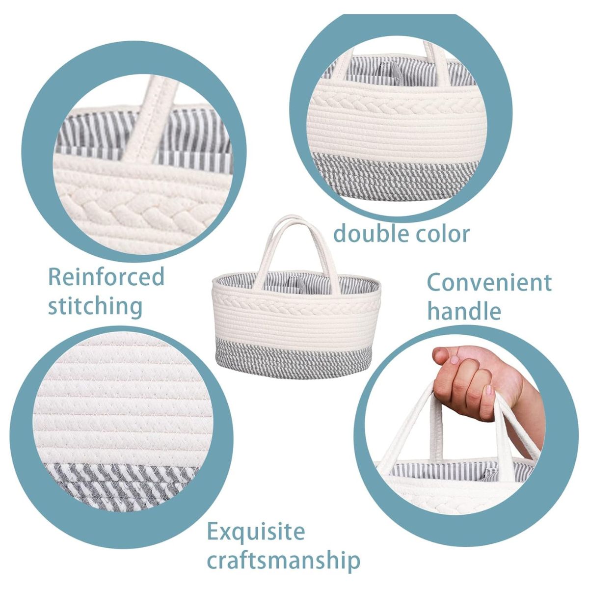 ToddlyToddly Urban Ease Nappy Caddy Modern & Functional Baby OrganiserNappy Bags - Babies Mart Australia