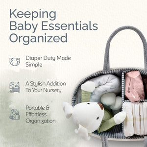 ToddlyToddly Urban Ease Nappy Caddy Modern & Functional Baby OrganiserNappy Bags - Babies Mart Australia