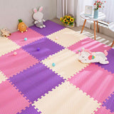 BabiesMart SoftSteps Pink Collection Interlocking Baby Foam Play Mats Play Mats
