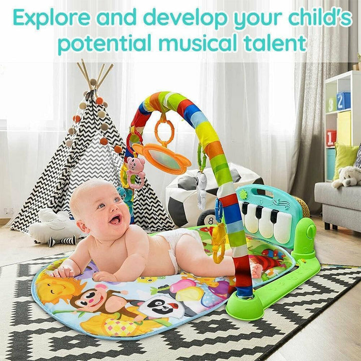 BabiesMart Kick'n'Play Joyous Journey Baby Activity Floor mat with Musical Light - Babies Mart Australia