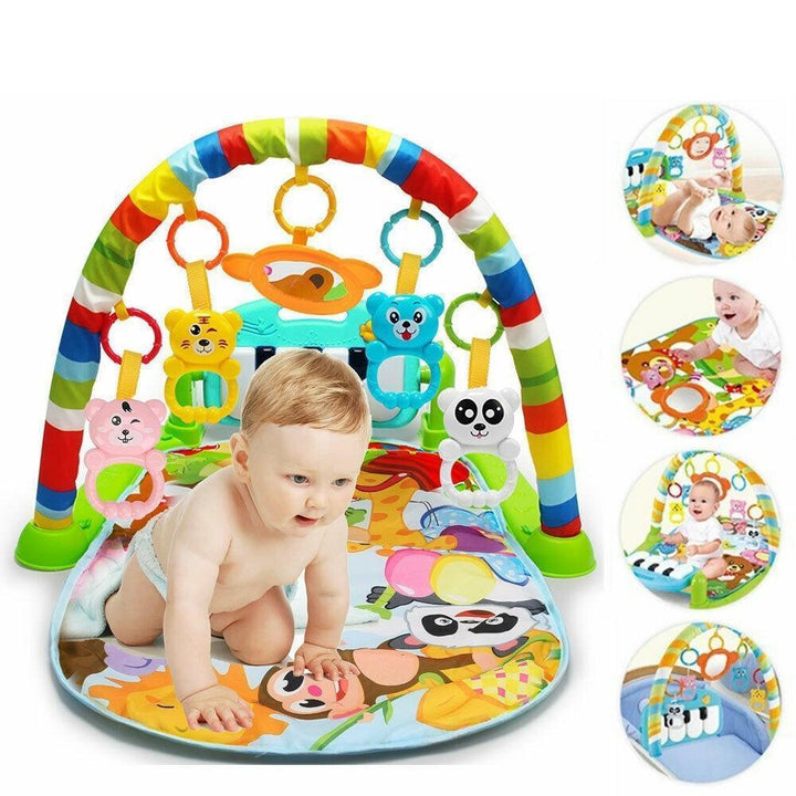 BabiesMart Kick'n'Play Joyous Journey Baby Activity Floor mat with Musical Light - Babies Mart Australia