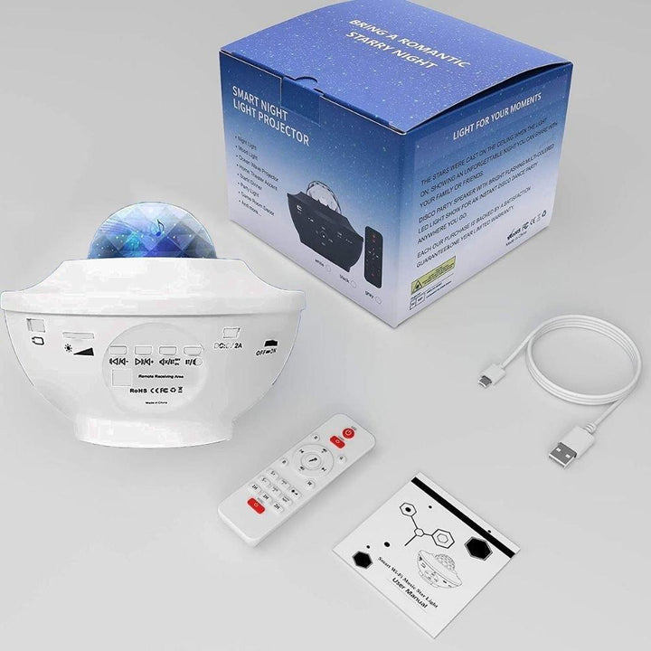 BabiesMart Wi-Fi Galaxy Projector 2.0. A Dreamy Night Light for Your Baby - Babies Mart Australia