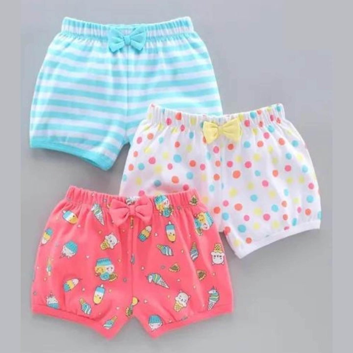 BabiesMart 3 Pack Baby Girl Shorts Comfortable Baby Girl Clothes - Babies Mart Australia