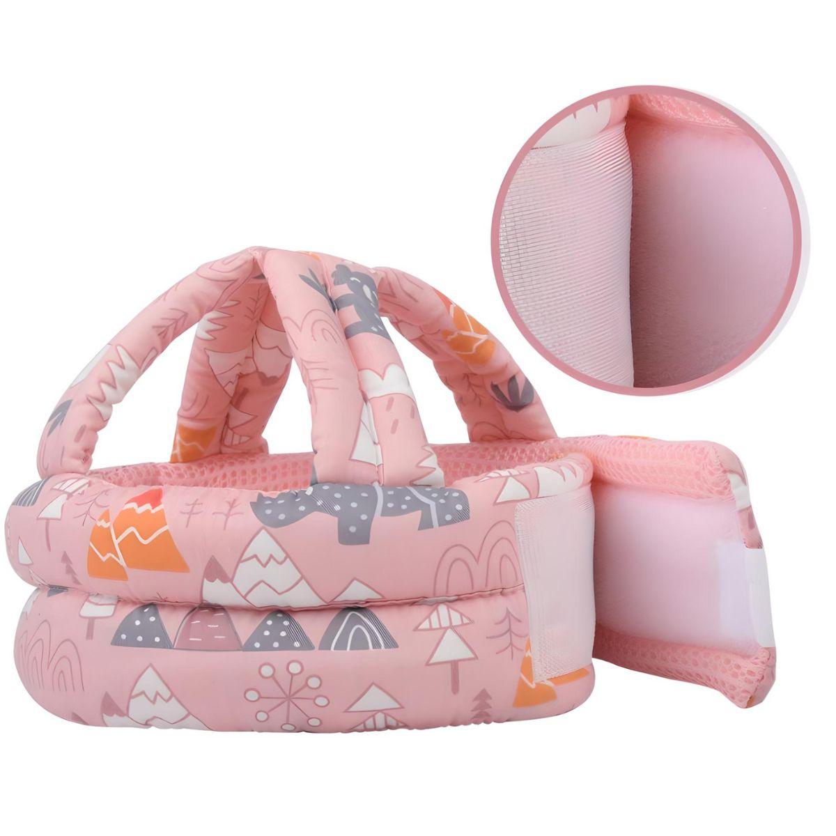 Toddly ProtectCap Baby Safety Helmet Breathable & Adjustable Head Cushion Baby Helmet