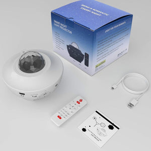 Glowly Galaxy Projector Star Night Light Projector with Bluetooth - Babies Mart Australia