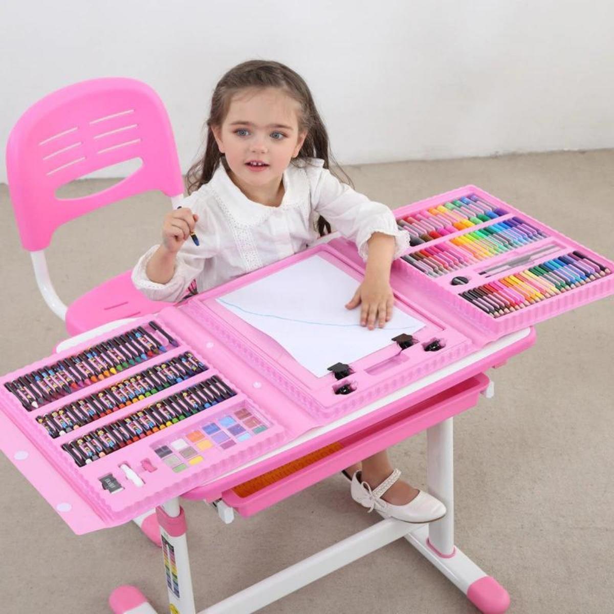 Kidst 208 Pieces Deluxe Art Supplies Kit for Painting & Drawing Drawing & Painting Kits