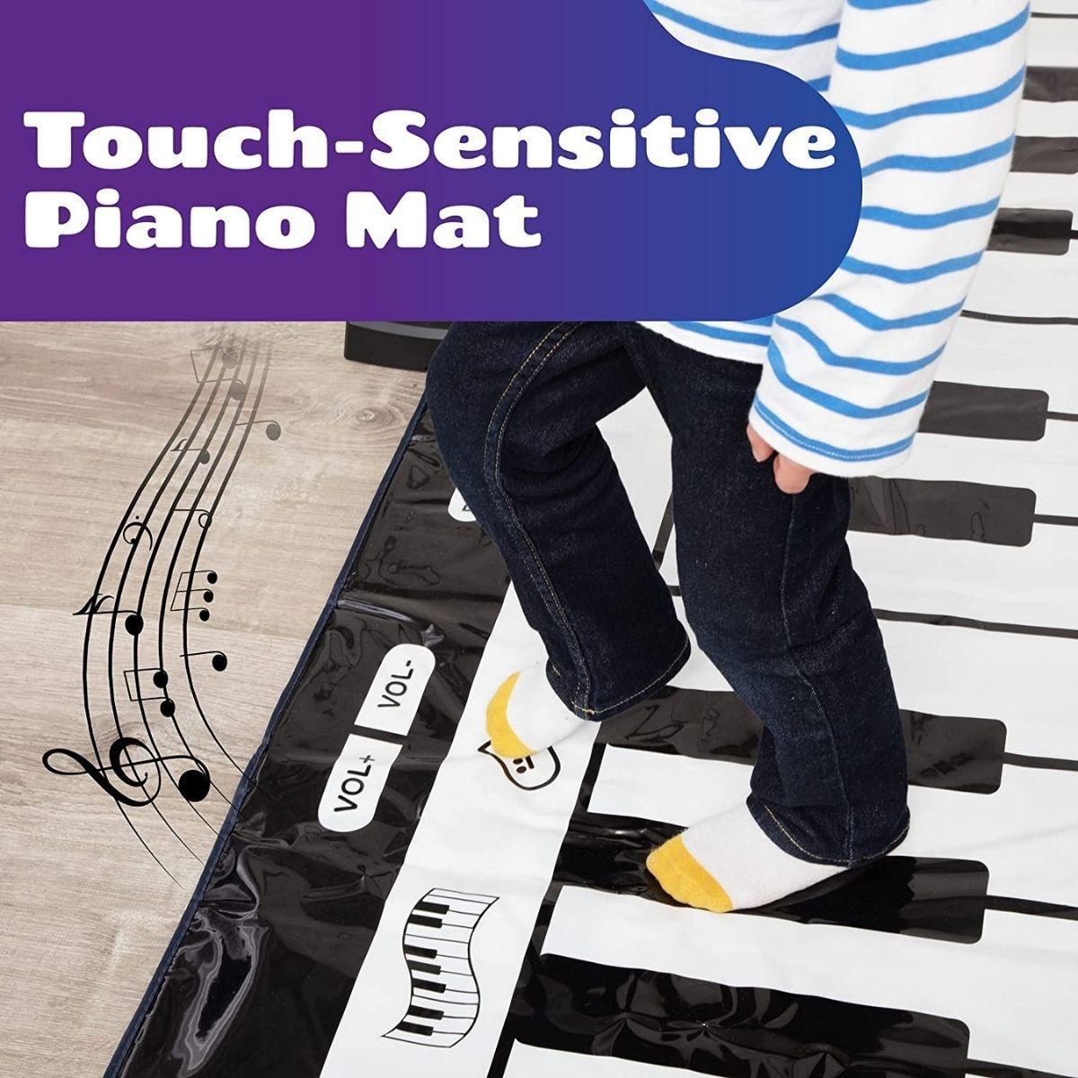 Kidst Piano Play Mat Musical Keyboard Dance Mat Educational Toys Kids Toy Instruments