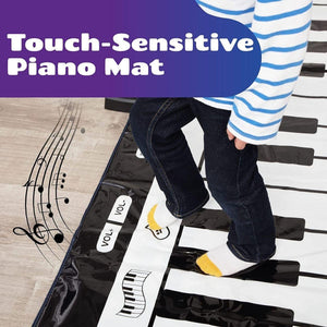 Kidst Piano Play Mat Musical Keyboard Dance Mat Educational Toys Kids Toy Instruments