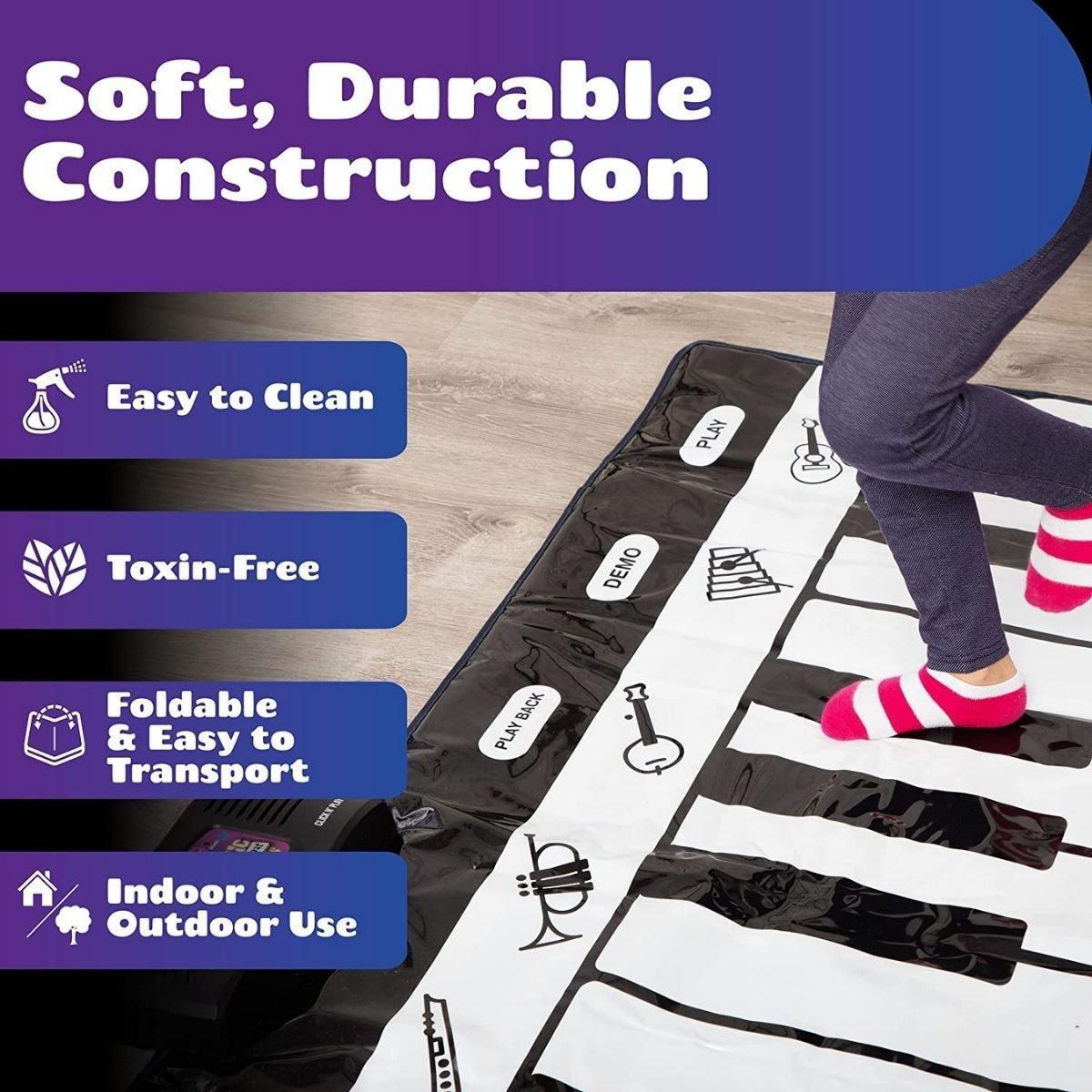 Kidst Piano Play Mat Musical Keyboard Dance Mat Educational Toys Kids Toy Instruments